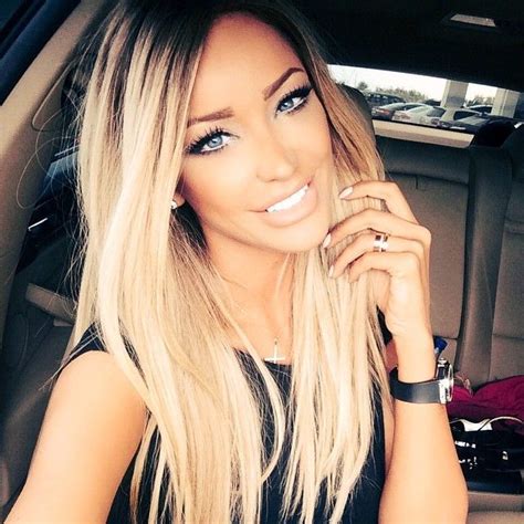 Want bangs, but not commitment? blonde hair with brown roots - Google Search | Hair styles