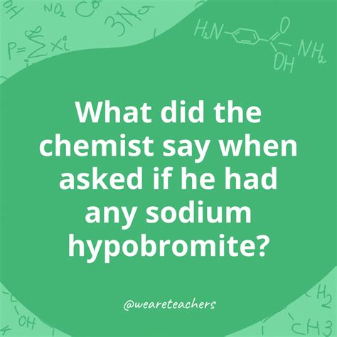 65 Hilarious Chemistry Jokes And Puns