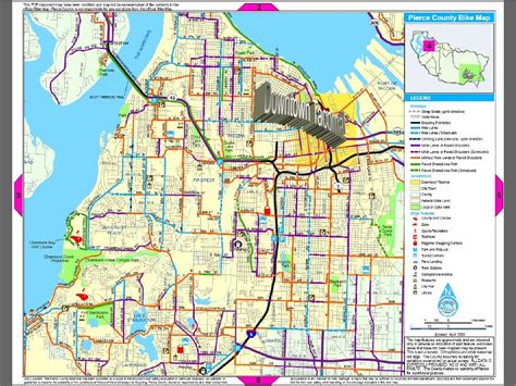 Mapping Biking Routes To Downtown Tacoma
