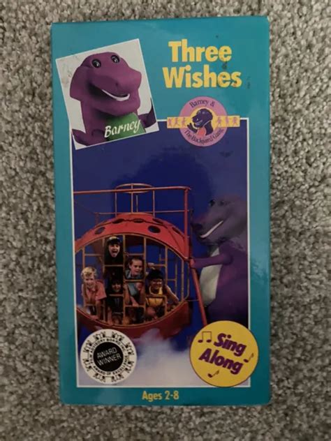 Barney And The Backyard Gang Three Wishes 1991 Vhs 3000 Picclick