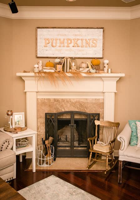 Stacks And Flats And All The Pretty Things Fall Decor And Mantle