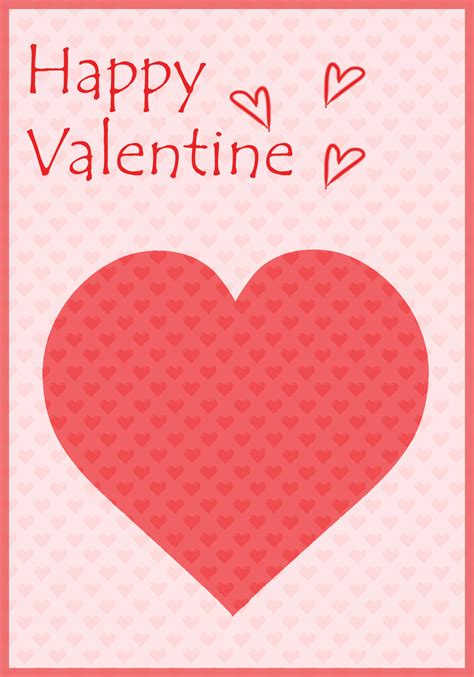 The valentine card templates are available in pdf format. Free printable Valentine cards