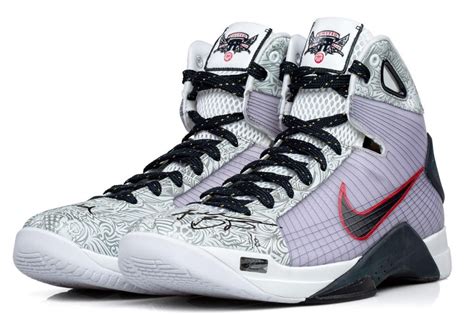 Kobe Bryant Signed Limited Edition Nike Hyperdunk Olympic Shoes