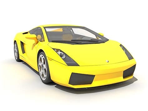 Lamborghini Gallardo Sports Car 3d Model 3ds Max Files Free Download