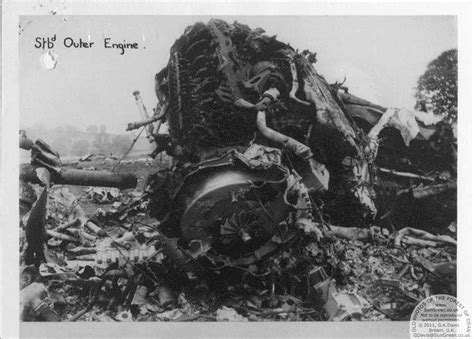 Lydbrook Halifax Crash In Wwii On 7 June 1942