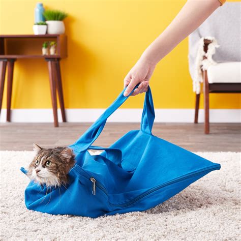 Cat In The Bag E Z Zip Cat Carrier Cobalt Large