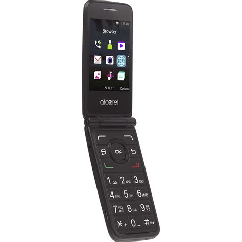 Tracfone Alcatel Myflip 4g Prepaid Flip Phone Lijex Premium Electronics