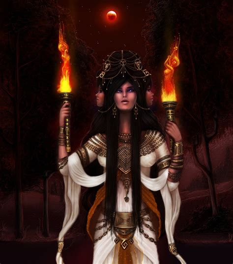 The Greek Goddess Hekate Areas Of Influence Hekate Was The Goddess Of Magic Witchcraft