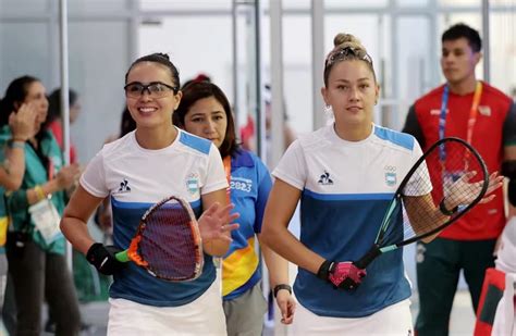 María José Vargas Y Natalia Méndez Ganaron La Medalla De Plata En Racquetball Radio