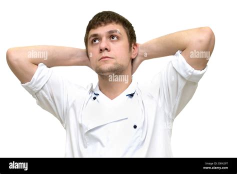 Model Hand Behind Head Hi Res Stock Photography And Images Alamy