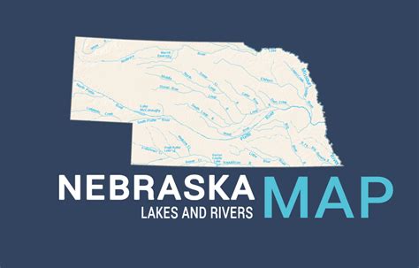 Nebraska Lakes And Rivers Map Gis Geography