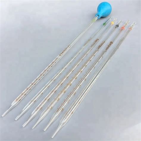 Lab Thick Glass Graduated Dropper Pipettes With Rubber Caps Buy