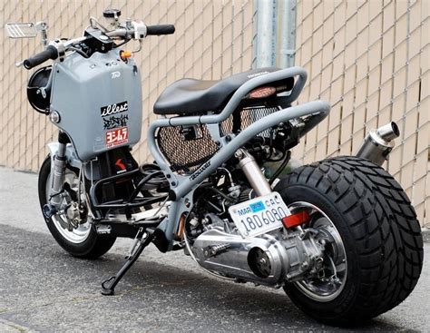 Parts for honda ruckus, grom, gy6, yamaha zuma. Honda Ruckus Gokubuto Modification | Honda ruckus, Custom ...