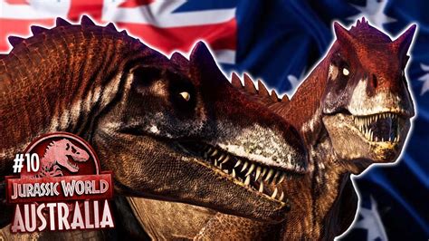 Allosaurus Pack In The Outback Jurassic World Australia Jurassic World Evolution Youtube