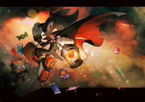 Enhanced Halloween Sonic Channel Wallpaper Sonic The Hedgehog Know