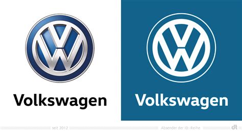 Volkswagen Logo Seit 2012 Absender Der Id Reihe Design Tagebuch