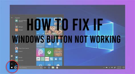 How To Fix The Windows Key Not Working On Windows 10