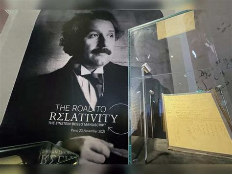 Einstein Albert Einsteins Rare Manuscript May Fetch 34 Mn At Paris