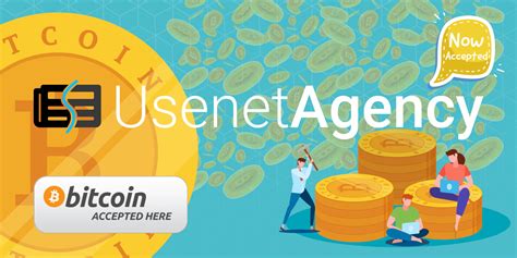 This post will cover them all. UsenetAgency | UsenetAgency accepts Bitcoin and Bitcoin Cash!