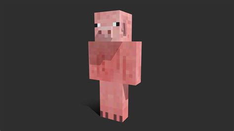 Minecraft Pigman Download Free 3d Model By Omargabagu 81e749a