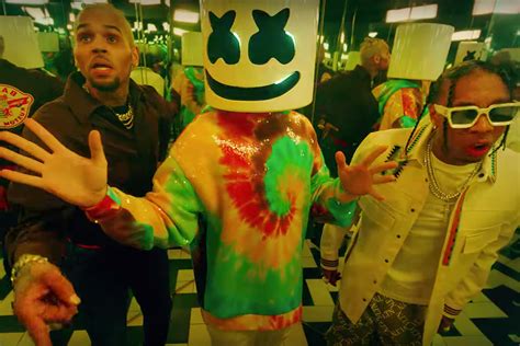 marshmello tyga and chris brown suggest you light it up slutty raver costumes