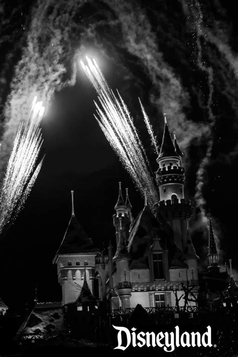 Disneyland Castle Black And White Photography Disneyland Castle