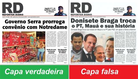 O que significa fake news? RD é vítima de fake news em Mauá