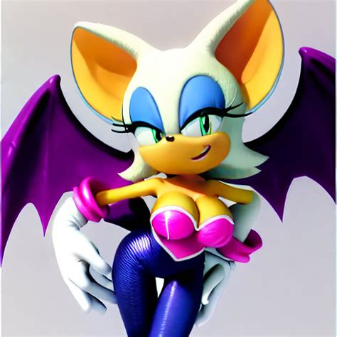 Rouge The Bat Sonic And More Generated By Tism Prism Aibooru