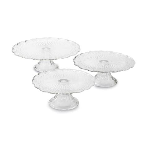 What does a three tier serving tray look like? Essential Home 3-Tier Glass Server Set | Shop Your Way ...