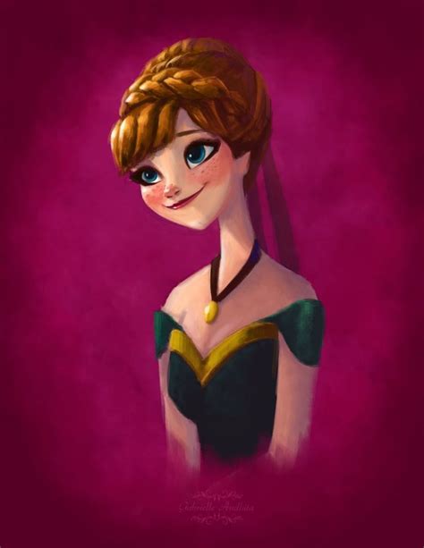 Princess Anna Disney S Frozen Frozen Fan Art Disney Fan Art