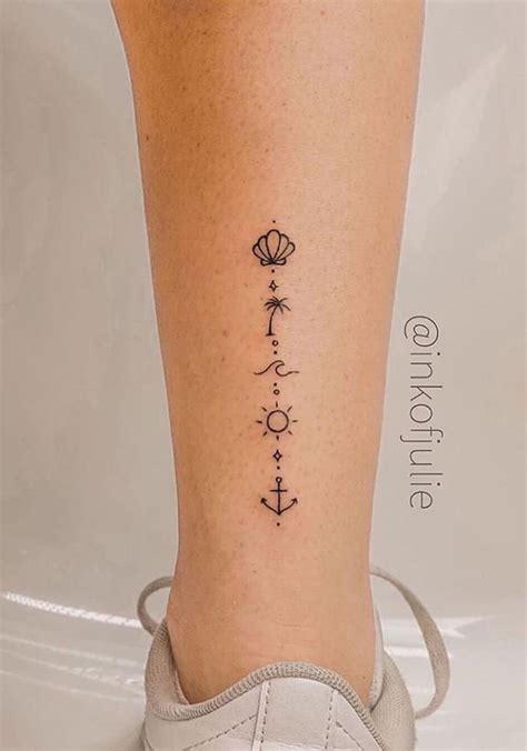 30 Beautigul Tiny Foot Tattoo Design For Your First Tattoo Placement