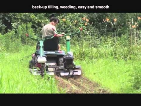 I used to have a pull behind disk that was single gang, and it tossed all the dirt out, leaving small ditches in the garden on each pass. 2 tow-behind Tiller Sharks working synchronously for ...