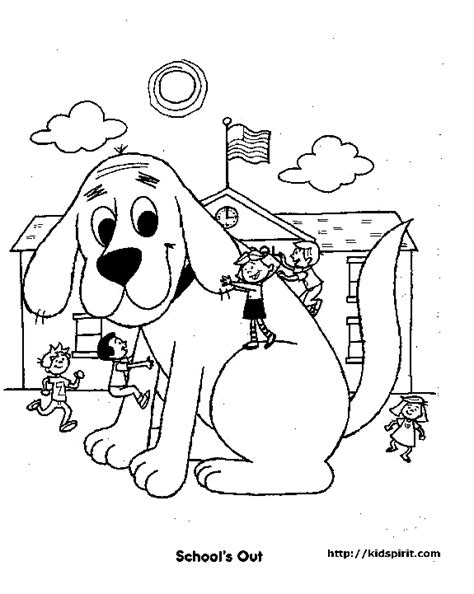 Coloring Pages Of Clifford The Big Red Dog - Coloring Home