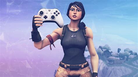 1920x1080px 1080p Free Download Fortnite Skins Holding Controller