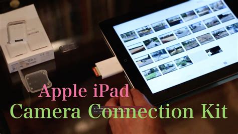 Apple Ipad Camera Connection Kitを使ってipadに取り込んでみた。 Youtube