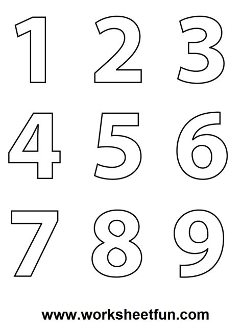 Below is a list of our numbers coloring pages. numbers colouring sheets 09 | Numbers preschool, Coloring ...