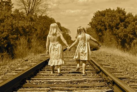 My Sistermy Friend Railroad Tracks Sisters Railroad