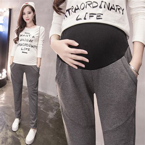 2017 Spring Summer Maternity Sports Pants Casual Pregnancy Sweatpants