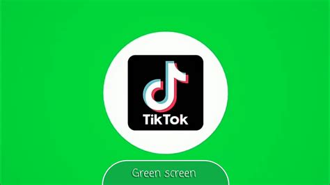 Logo Tik Tok Animation Green Screen Free Youtube