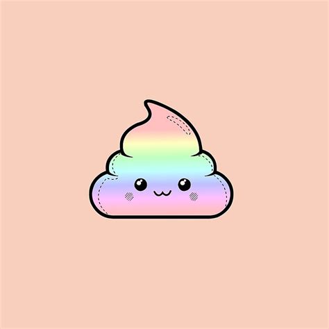 Draw So Cute Rainbow Poop