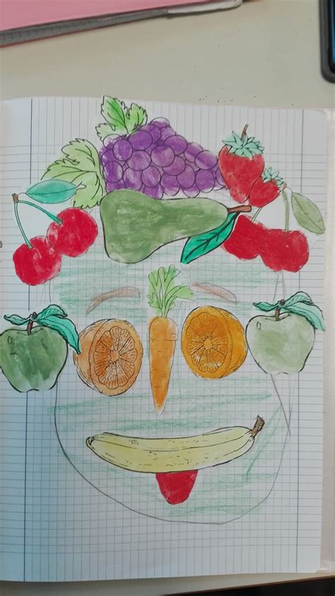 Autunno Di Arcimboldo Da Stampare E Colorare