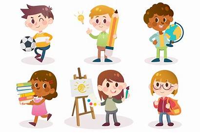 Students Vector Clipart Graphics Related