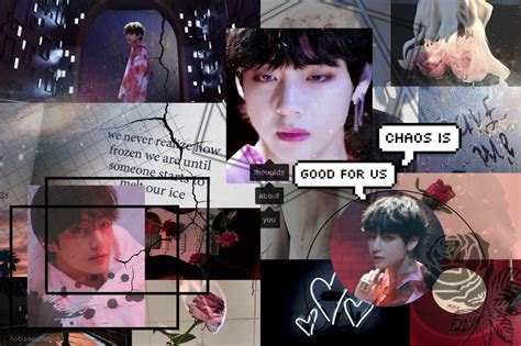 Aesthetic Taehyung Laptop Wallpapers Wallpaper Cave