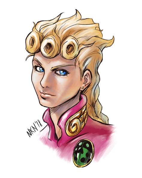 Fanart Giorno By Nkn Rstardustcrusaders
