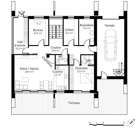 Plan Maison Architecte Moderne