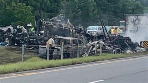 10 Dead After 18 Car Crash On Alabama Highway Video Abc News