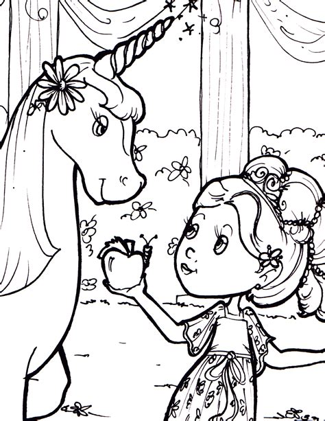 Unicorns expand our creativity and open our minds. Princess Unicorn Coloring Pages - Coloring Home