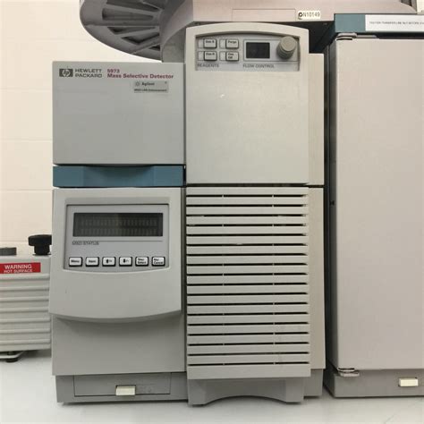 Agilent Hp 6890 Series Gas Chromatograph System 5973 Mass Selective