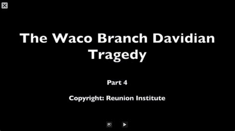 Part 4 Who Are Branch Davidians Youtube