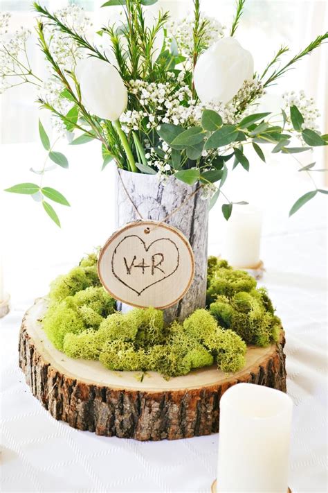 Make A Rustic Wedding Centerpiece Wedding Rustic Wedding